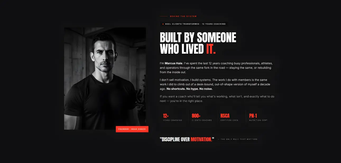 ELEVATEFIT Section Hero